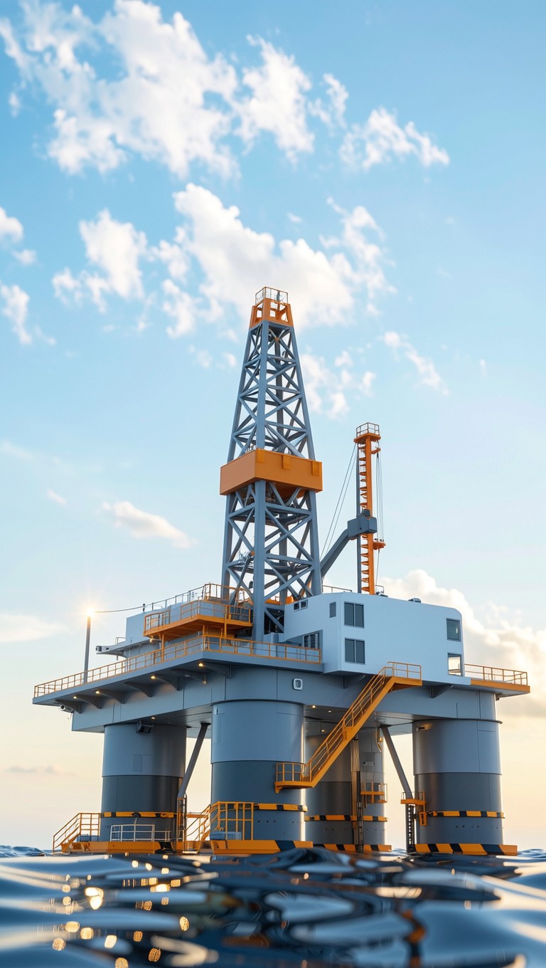 Oil exploration image